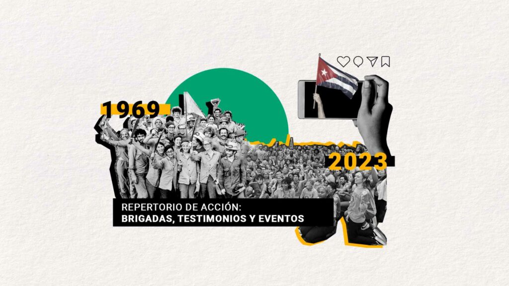 Repertorio de acción: brigadas, testimonios y eventos
